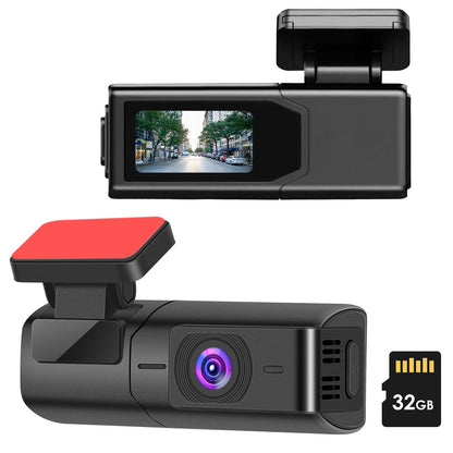 1Pc 2K HD Front Dash Cam For Car With IPS Screen Night Vision Loop Recording Included 32G Storage Card 140 Degree Wide Angle WiFi App Control Front Dashcam - CnTire.com - Powered by LogiKit China.