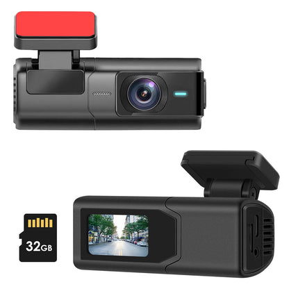 1Pc 2K HD Front Dash Cam For Car With IPS Screen Night Vision Loop Recording Included 32G Storage Card 140 Degree Wide Angle WiFi App Control Front Dashcam - CnTire.com - Powered by LogiKit China.